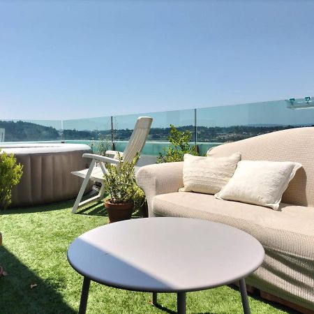 Апартаменты Preciosa Habitacion Doble En Atico Con Terraza Сантьяго-де-Компостела Экстерьер фото